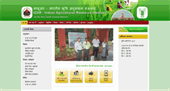 Desktop Screenshot of krishisewa.iari.res.in